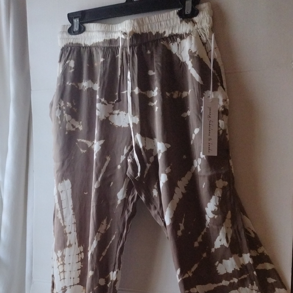 Young Fabulous and Broke Tie-Dye Jogger Pants M